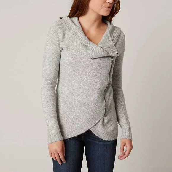 Bench Briskness Asymmetrical Hooded Sweater - Picture 1 of 2